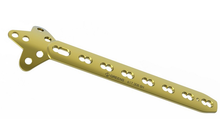 LC-LCP Cloverleaf Plate for Ø 3.5mm		 